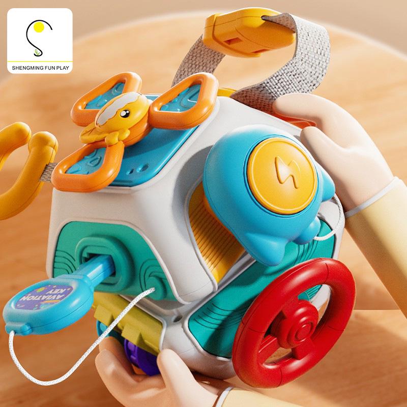 Montessori Busy Ball Box: Shape Recognition Activity Cube for Infants & Toddlers Ages 1-2
Montessori Busy Ball Box: Shape Recognition Activity Cube for Infants & Toddlers Ages 1-2