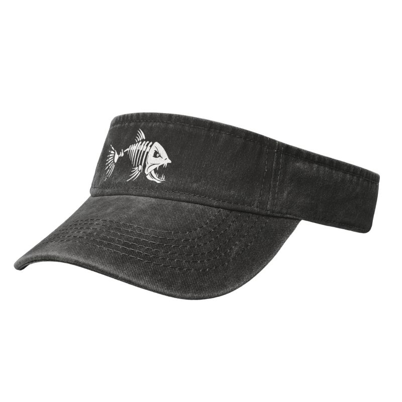 Bone Fish Sun Visors Hat Empty Top Baseball Cap Cotton Golf Caps for Men Women чёрный
Bone Fish Sun Visors Hat Empty Top Baseball Cap Cotton Golf Caps for Men Women чёрный
