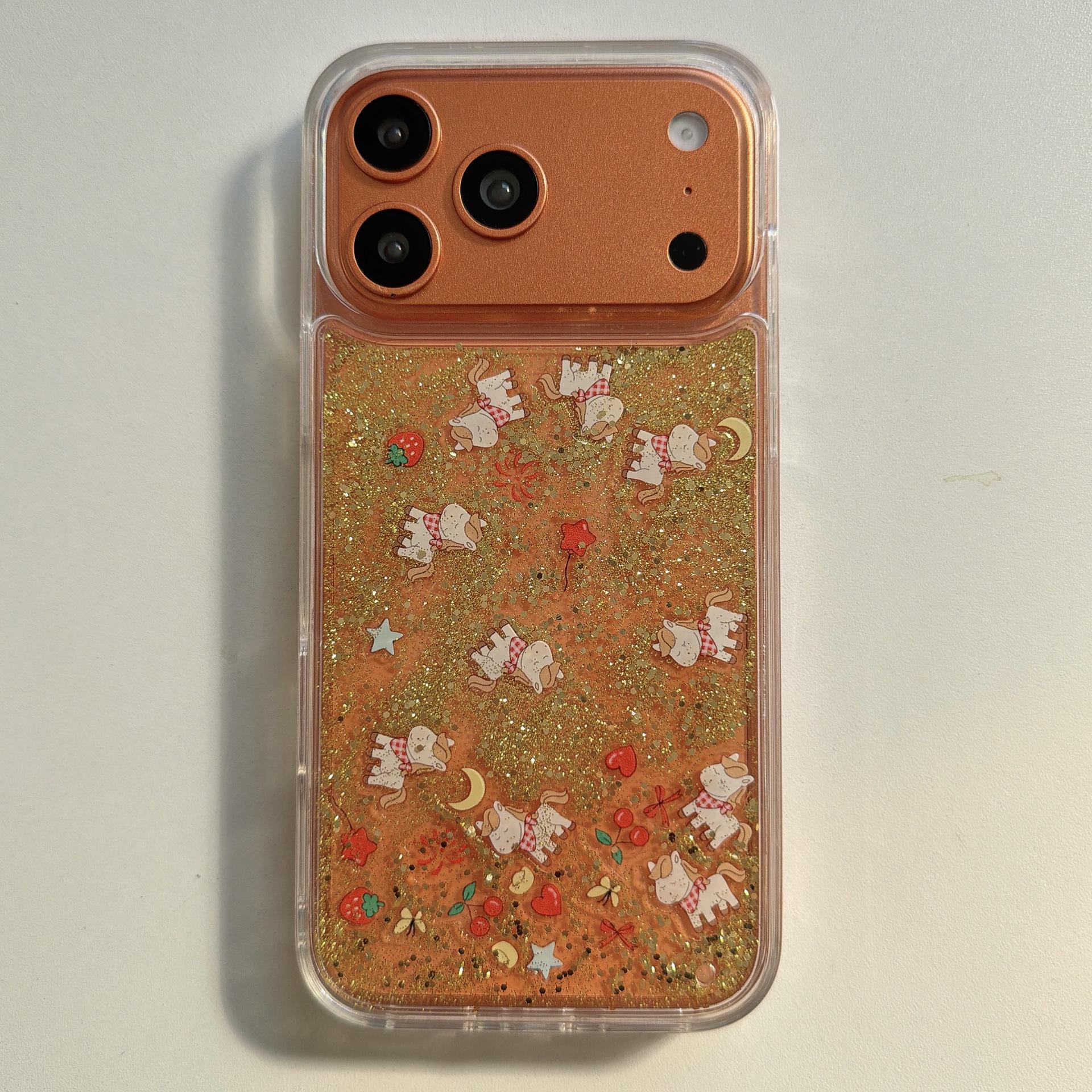 Gold Foil Quicksand Horse Case for Apple 16 Pro Max - Cute, Drop-Proof Cartoon Design Apple 17
Gold Foil Quicksand Horse Case for Apple 16 Pro Max - Cute, Drop-Proof Cartoon Design Apple 17