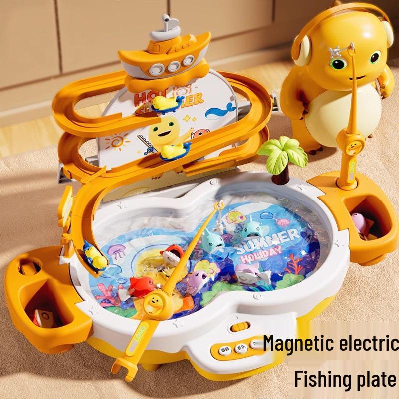 Genuine Nai Long Kids Large Magnetic Electric Fishing Toy for Ages 1-3 - Intellectual Development for Boys and Girls
Genuine Nai Long Kids Large Magnetic Electric Fishing Toy for Ages 1-3 - Intellectual Development for Boys and Girls
