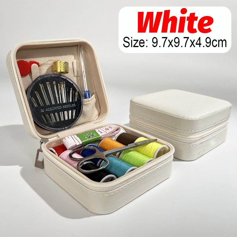 Mini Sewing Kit Box with Needles Threads Measure Scissors Portable Travel Storage Bag DIY Embroidery Cross Stitch Handwork Tools 1PC білий
Mini Sewing Kit Box with Needles Threads Measure Scissors Portable Travel Storage Bag DIY Embroidery Cross Stitch Handwork Tools 1PC білий