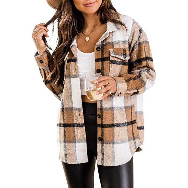 IHUASU Women s Vintage Casual Autumn Winter Long Sleeve POLO Neck Jackets & Coats International design S
IHUASU Women s Vintage Casual Autumn Winter Long Sleeve POLO Neck Jackets & Coats International design S