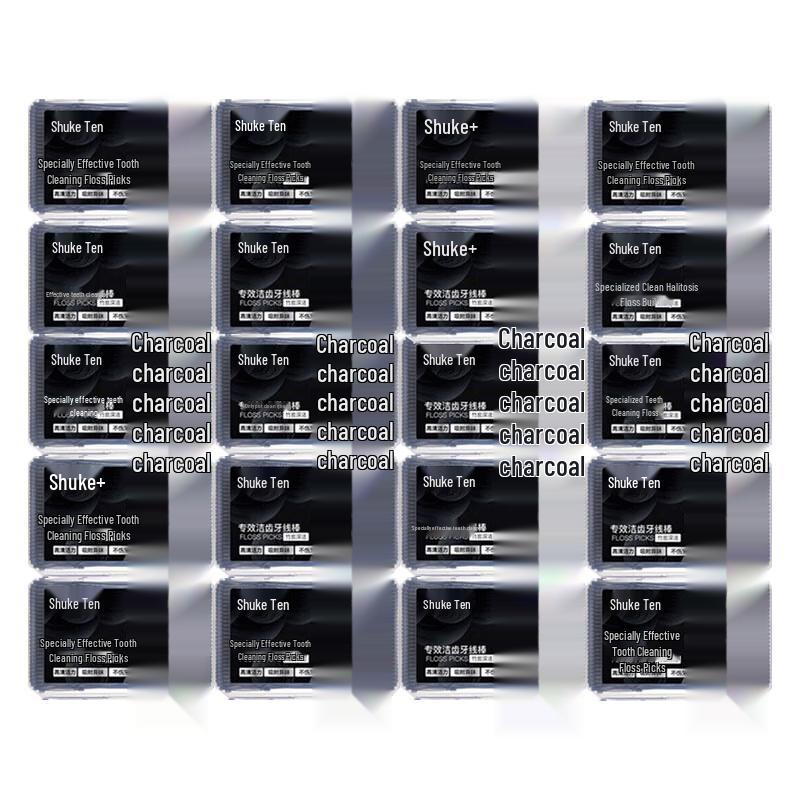 Shuke Bamboo Charcoal Dental Floss Picks
Shuke Bamboo Charcoal Dental Floss Picks