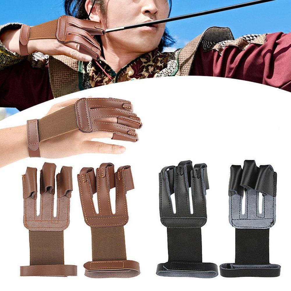 Adjustable Archery Finger Guard Wear-resistance Archery Protective Glove Archery Finger Glove чорний
Adjustable Archery Finger Guard Wear-resistance Archery Protective Glove Archery Finger Glove чорний