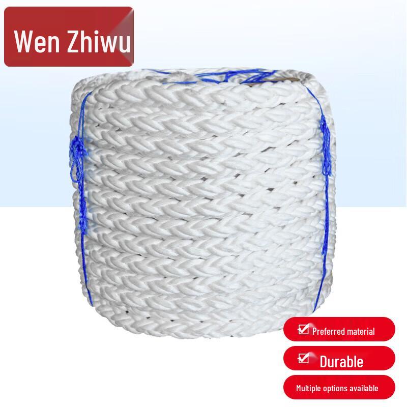 Wenzhiwu 8-Strand Heavy Duty Nylon Mooring Rope
Wenzhiwu 8-Strand Heavy Duty Nylon Mooring Rope