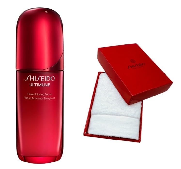 SHISEIDO Ultimune Power Infusing Serum 75mL Original 2025 Model Exfoliating Serum Form Green Floral Scent Large Capacity Dryness Shiseido (Includes
SHISEIDO Ultimune Power Infusing Serum 75mL Original 2025 Model Exfoliating Serum Form Green Floral Scent Large Capacity Dryness Shiseido (Includes