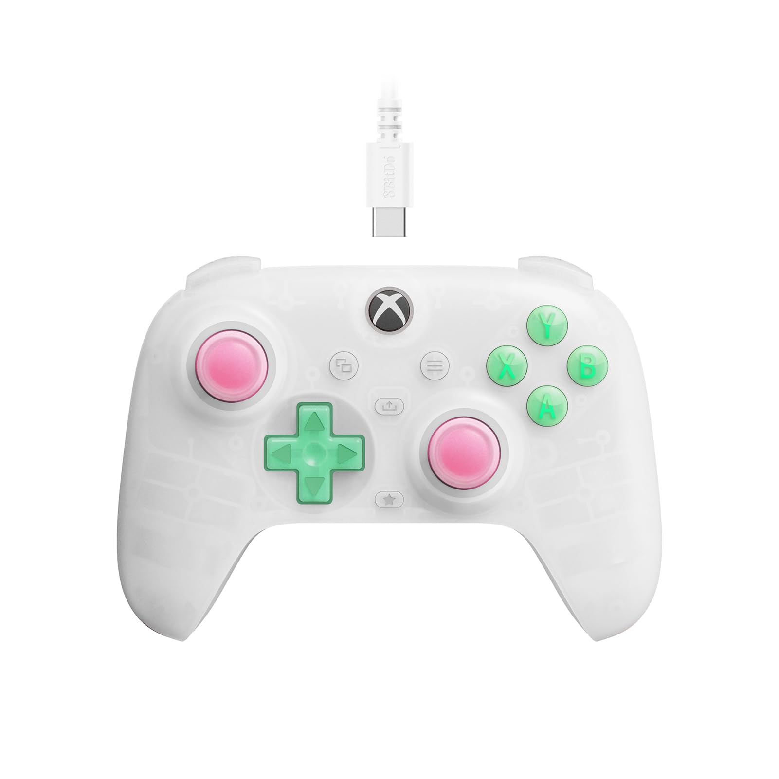8BitDo Ultimate Mini Wired Controller for RGB Lighting Fire Ring with Hall Effect Joystick and Triggers for Xbox Series Xbox Windows Officially
8BitDo Ultimate Mini Wired Controller for RGB Lighting Fire Ring with Hall Effect Joystick and Triggers for Xbox Series Xbox Windows Officially