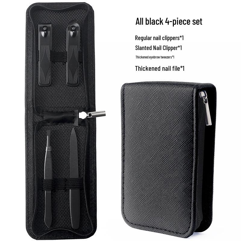 Очаровательная леди Черный набор маникюрных кусачек с косметическими щипцами – Возможен вариант с логотипом на заказ
Очаровательная леди Черный набор маникюрных кусачек с косметическими щипцами – Возможен вариант с логотипом на заказ