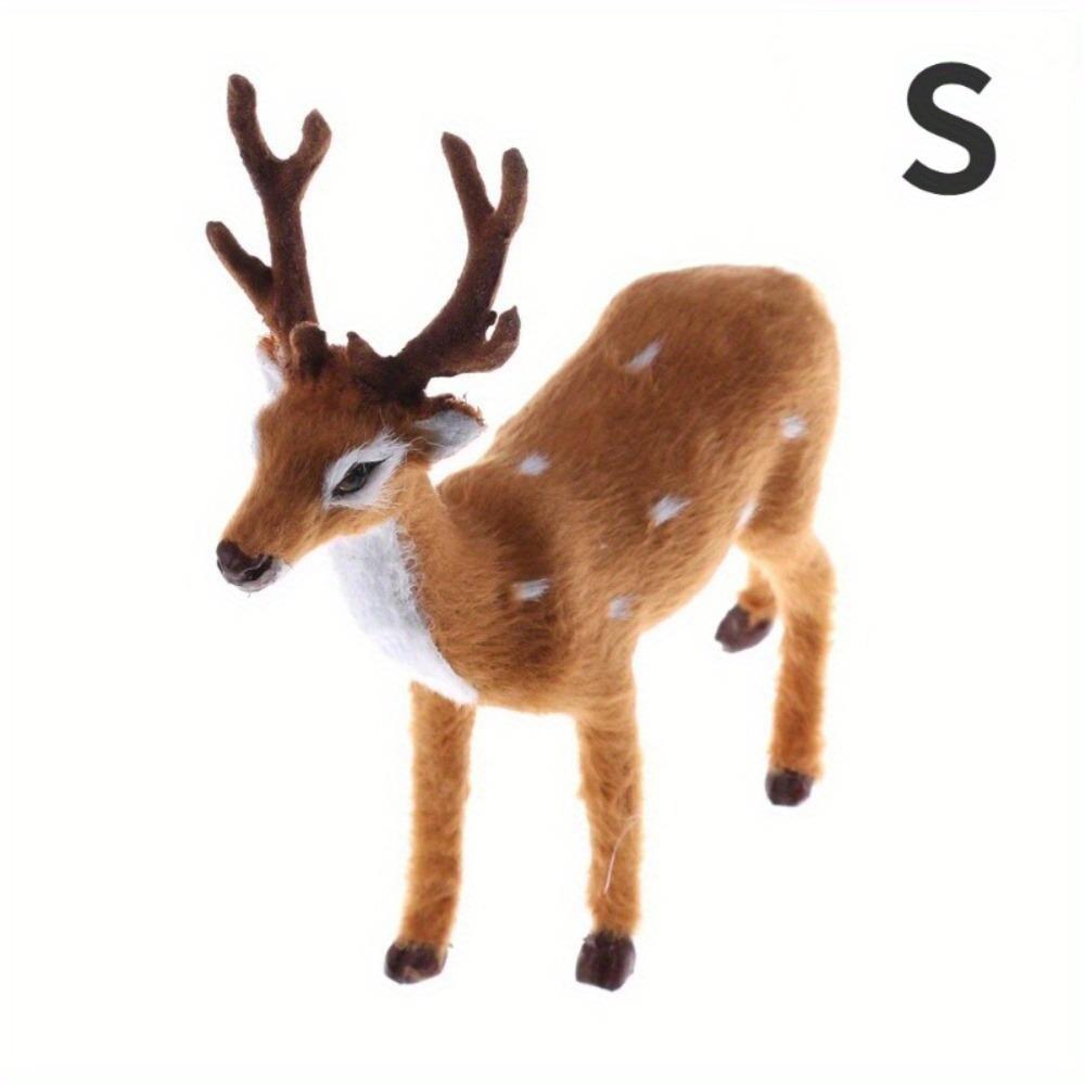 Моделирование Рождественский олень Рождественский лось Плюшевый олень Рождественские украшения Сказочный сад Миниатюры Реквизит 15cm
Моделирование Рождественский олень Рождественский лось Плюшевый олень Рождественские украшения Сказочный сад Миниатюры Реквизит 15cm