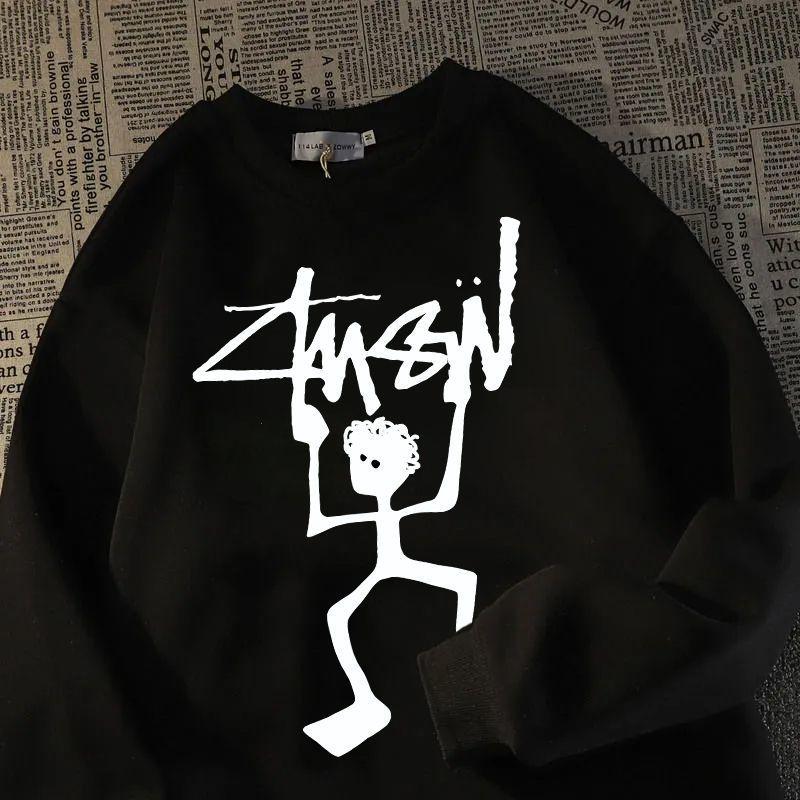 Unisex Heather Gray Fleece-Lined Cotton Sweatshirt - American Street Style, Autumn/Winter S
Unisex Heather Gray Fleece-Lined Cotton Sweatshirt - American Street Style, Autumn/Winter S