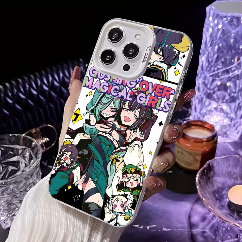 Gushing Over Magical Girls Phone Case for iPhone 17 16 15 14 13 12 11 X XR XS 8 7 Air Pro Max Plus White Translucent Cover iPhone 16 Pro
Gushing Over Magical Girls Phone Case for iPhone 17 16 15 14 13 12 11 X XR XS 8 7 Air Pro Max Plus White Translucent Cover iPhone 16 Pro