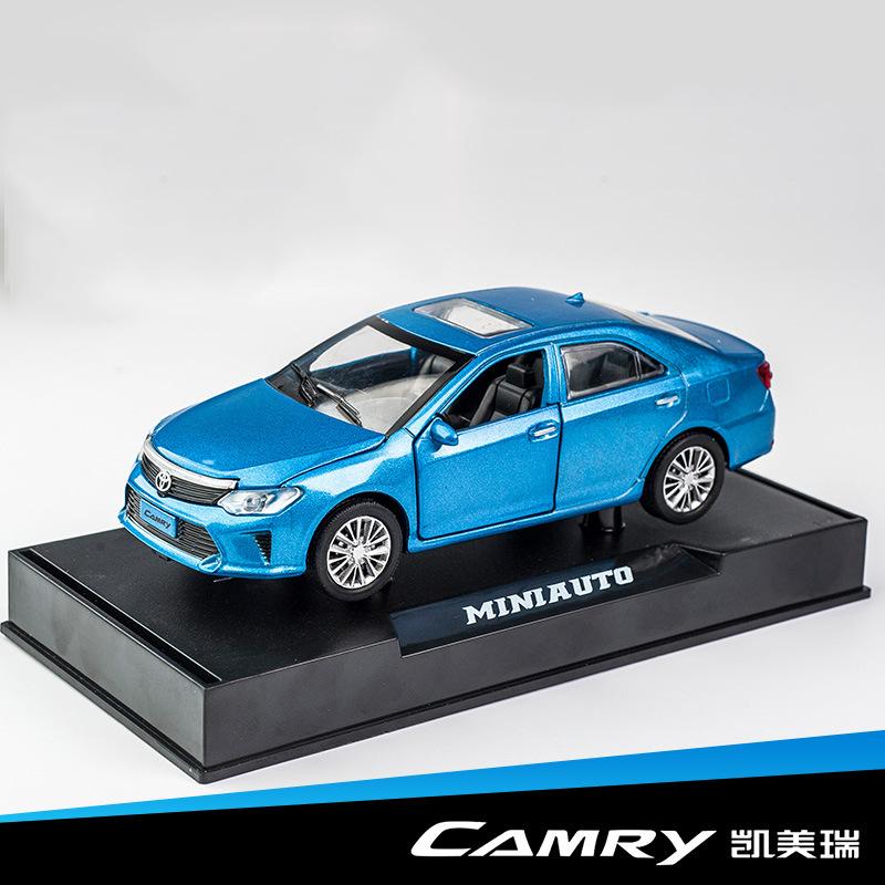 Литая под давлением модель автомобиля Toyota Camry в масштабе 1/32, игрушечный автомобиль с откатным механизмом со звуком и светом для детей, коллекция подарков для мальчиков и девочек 1/32-15.2x5.6x4.8cm
Литая под давлением модель автомобиля Toyota Camry в масштабе 1/32, игрушечный автомобиль с откатным механизмом со звуком и светом для детей, коллекция подарков для мальчиков и девочек 1/32-15.2x5.6x4.8cm