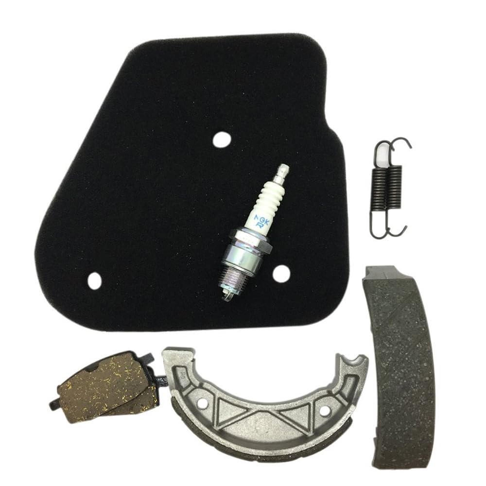 Jog Sports 3RY3 CY50Z 1991 Front and Rear Brake Pads, Shoes, Air Filter, NGK Spark Plug BPR7HS A-BPK-404-RS207
Jog Sports 3RY3 CY50Z 1991 Front and Rear Brake Pads, Shoes, Air Filter, NGK Spark Plug BPR7HS A-BPK-404-RS207