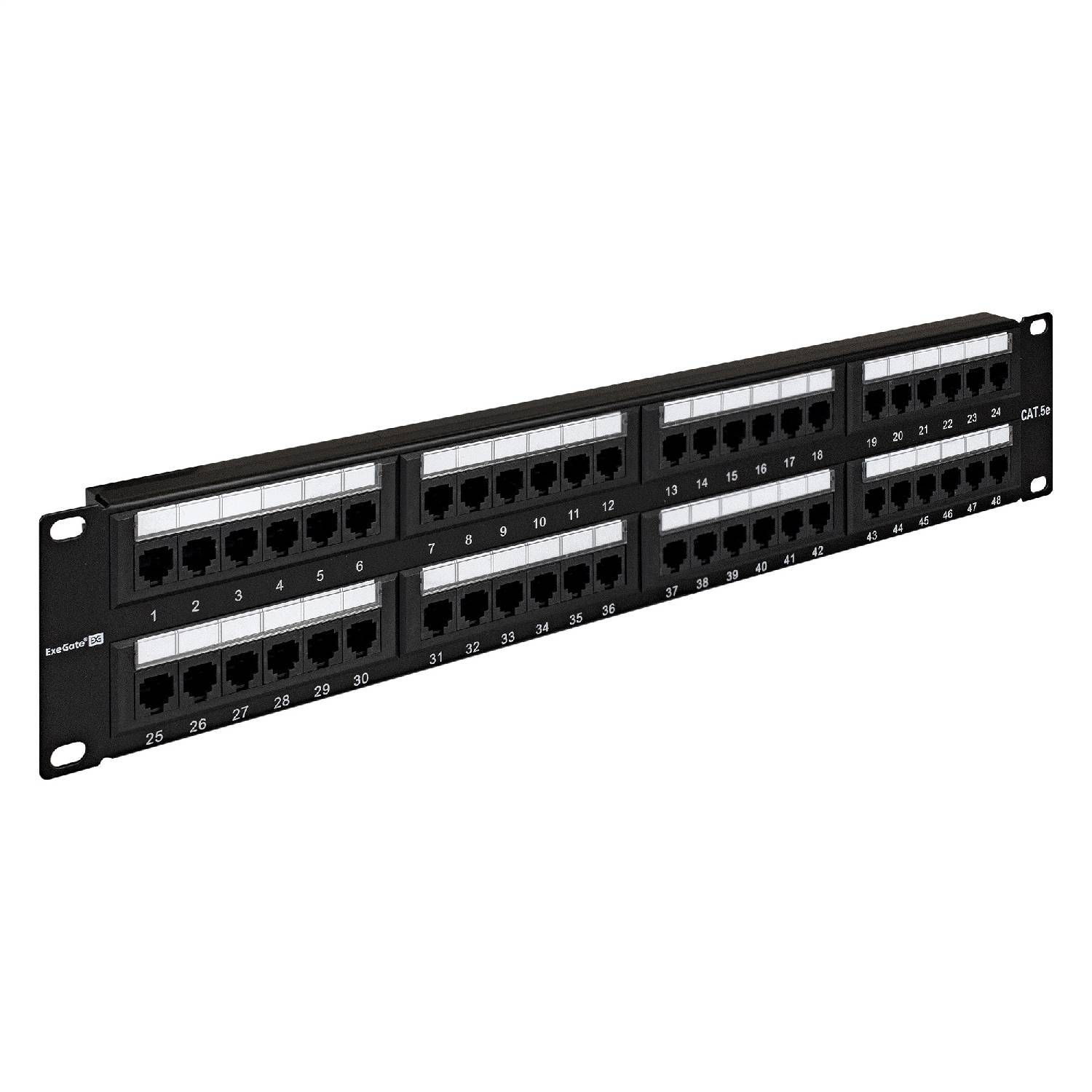 Patch Panel Exegate Epp3-19-48-8p8c-c5e-110d 19 Utp 48 Port Cat 5e Krone 110 dual Idc 2u Rohs Black
Patch Panel Exegate Epp3-19-48-8p8c-c5e-110d 19 Utp 48 Port Cat 5e Krone 110 dual Idc 2u Rohs Black