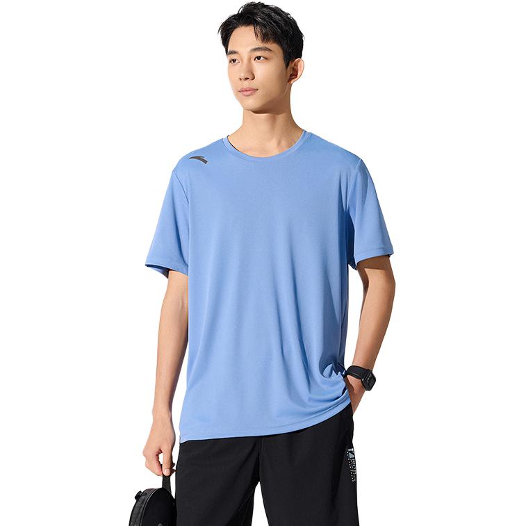 Anta Comfortable Breathable Solid Color Round Neck Versatile Short Sleeve T-Shirt Men Tops Navy-Blue 952527141-4 M
Anta Comfortable Breathable Solid Color Round Neck Versatile Short Sleeve T-Shirt Men Tops Navy-Blue 952527141-4 M