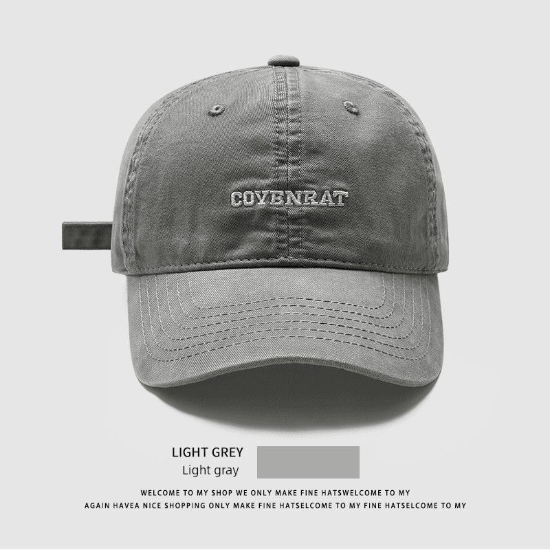 Big Head Circumference Embroider Baseball Cap Female 2025 New Arrival K-style Minimalist Easiest for Match Soft Peaked Cap Deep Face Small Hat Light gray Regular (head circumference 54-59cm)
Big Head Circumference Embroider Baseball Cap Female 2025 New Arrival K-style Minimalist Easiest for Match Soft Peaked Cap Deep Face Small Hat Light gray Regular (head circumference 54-59cm)