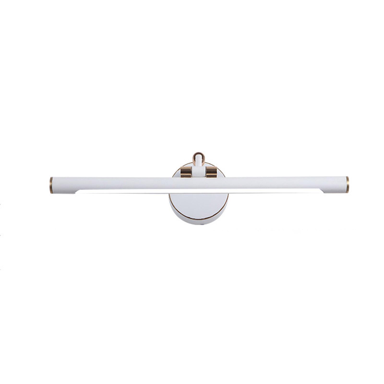 Зеркало с подсветкой для ванной комнаты, зеркальный шкафчик, специальный выдвижной светодиодный шкафчик для ванной комнаты, современный простой светильник для макияжа, новый китайский стиль three color 8W-43cm белый
Зеркало с подсветкой для ванной комнаты, зеркальный шкафчик, специальный выдвижной светодиодный шкафчик для ванной комнаты, современный простой светильник для макияжа, новый китайский стиль three color 8W-43cm белый