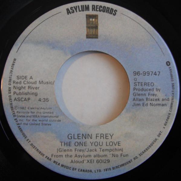 7inch Record GLENN FREY - The One You Love / All Those Lies 9699747 Asylum Records 1982 Canada Rock Used
7inch Record GLENN FREY - The One You Love / All Those Lies 9699747 Asylum Records 1982 Canada Rock Used