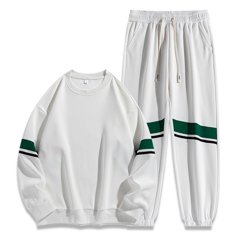 Весенне-летний мужской спортивный и развлекательный костюм с круглым вырезом, свитер с капюшоном, однотонные длинные брюки, толстовка с капюшоном, универсальный мужской костюм XXXL белый
Весенне-летний мужской спортивный и развлекательный костюм с круглым вырезом, свитер с капюшоном, однотонные длинные брюки, толстовка с капюшоном, универсальный мужской костюм XXXL белый