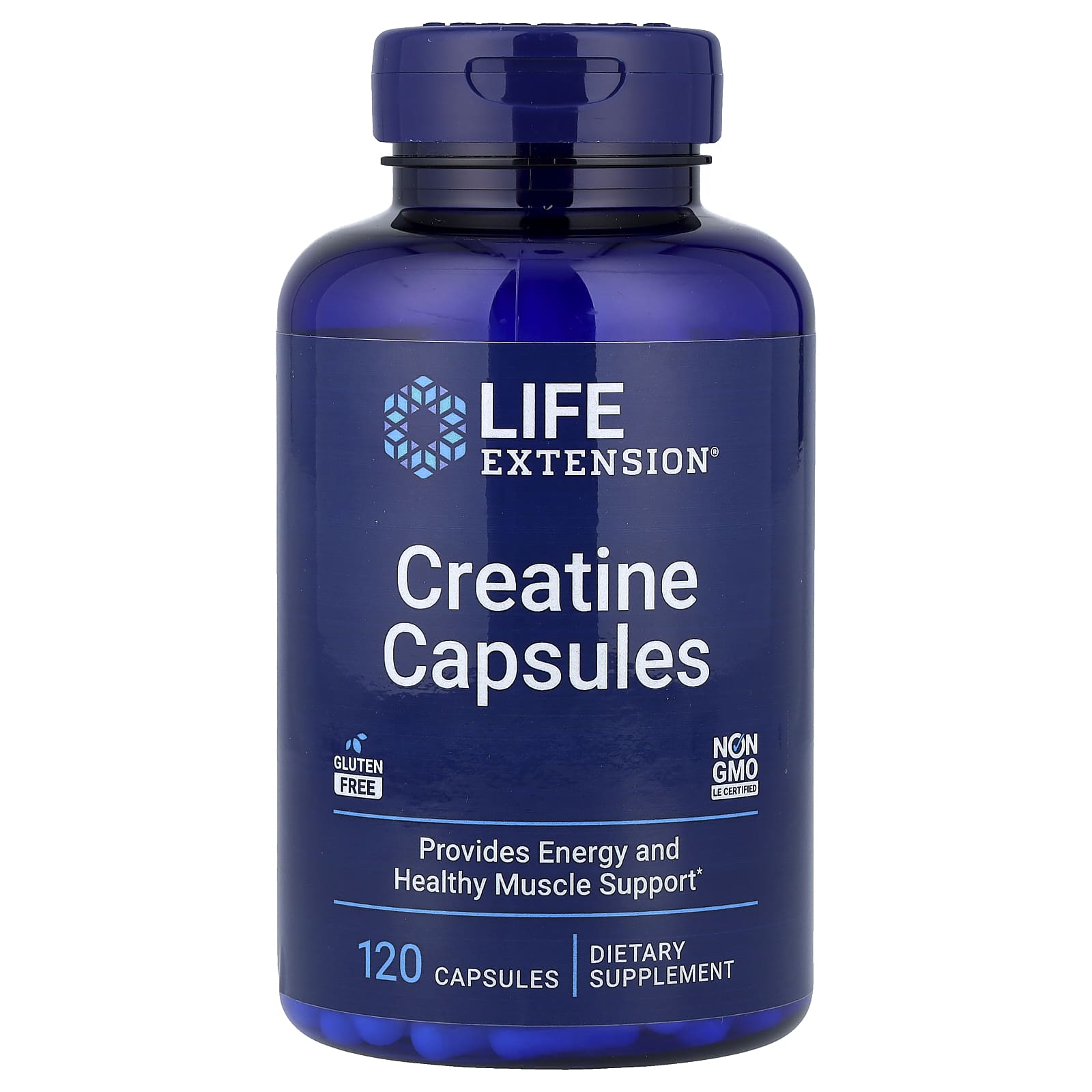 Creatine Capsules, 120 Capsules 
Creatine Capsules, 120 Capsules