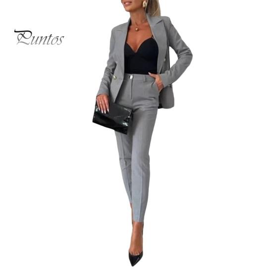 Женский деловой пиджак, брючный костюм, нарядные пиджаки, брюки с высокой талией, комплект из двух частей, официальный наряд для работы в офисе S серый
Женский деловой пиджак, брючный костюм, нарядные пиджаки, брюки с высокой талией, комплект из двух частей, официальный наряд для работы в офисе S серый
