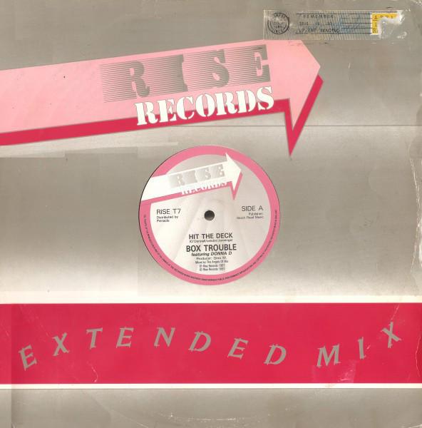 12inch Record BOX TROUBLE & DONNA D - Hit The Deck RISET7 Rise Records 1987 UK Dance & Electronica Used
12inch Record BOX TROUBLE & DONNA D - Hit The Deck RISET7 Rise Records 1987 UK Dance & Electronica Used