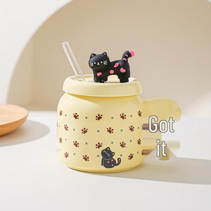 Cute Cartoon Cat Paw Straw Mug
Cute Cartoon Cat Paw Straw Mug
