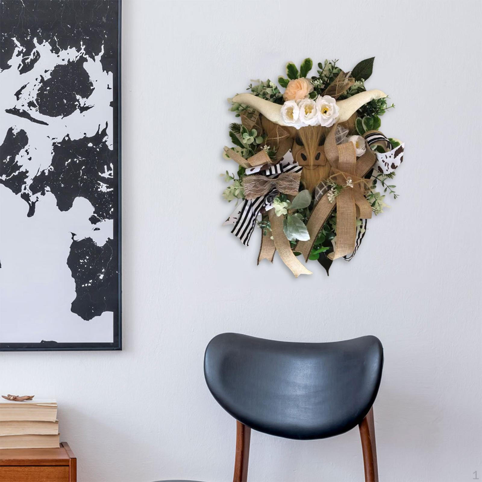 Cattle Wreath Front Door Garland for Home Wedding Party Garden Decoration
Cattle Wreath Front Door Garland for Home Wedding Party Garden Decoration