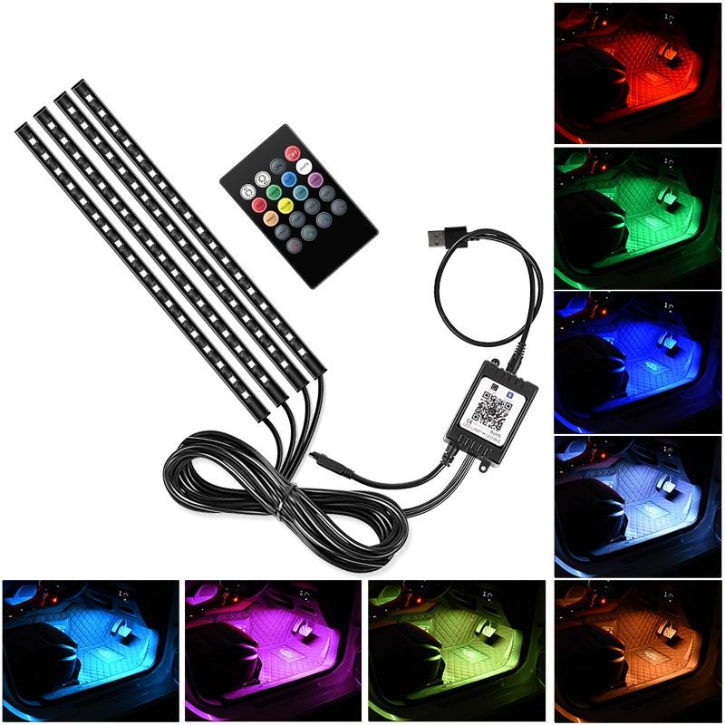 E11U72 Car Interior 72 LED Light Bar Strip USB 5V Decorative Atmosphere Lamp with App Control Type A
E11U72 Car Interior 72 LED Light Bar Strip USB 5V Decorative Atmosphere Lamp with App Control Type A
