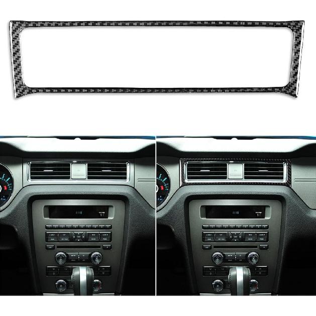 NVCNX Real Premium Carbon Fiber Compatible with Ford Mustang GT Shelby 2010-2014 2011 2012 2013 Car Center Console Gear Shift Box Panel Cup Holder Black - Central Air Vent
NVCNX Real Premium Carbon Fiber Compatible with Ford Mustang GT Shelby 2010-2014 2011 2012 2013 Car Center Console Gear Shift Box Panel Cup Holder Black - Central Air Vent