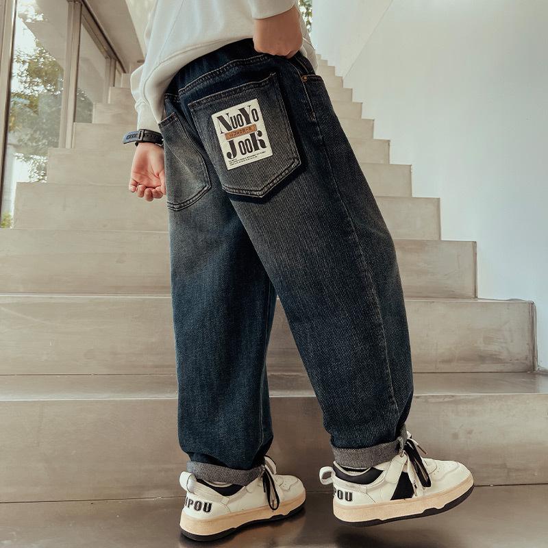 Весенние ретро повседневные джинсы для мальчиков - Модная и простая детская одежда 170 cm джинсовый синий
Весенние ретро повседневные джинсы для мальчиков - Модная и простая детская одежда 170 cm джинсовый синий