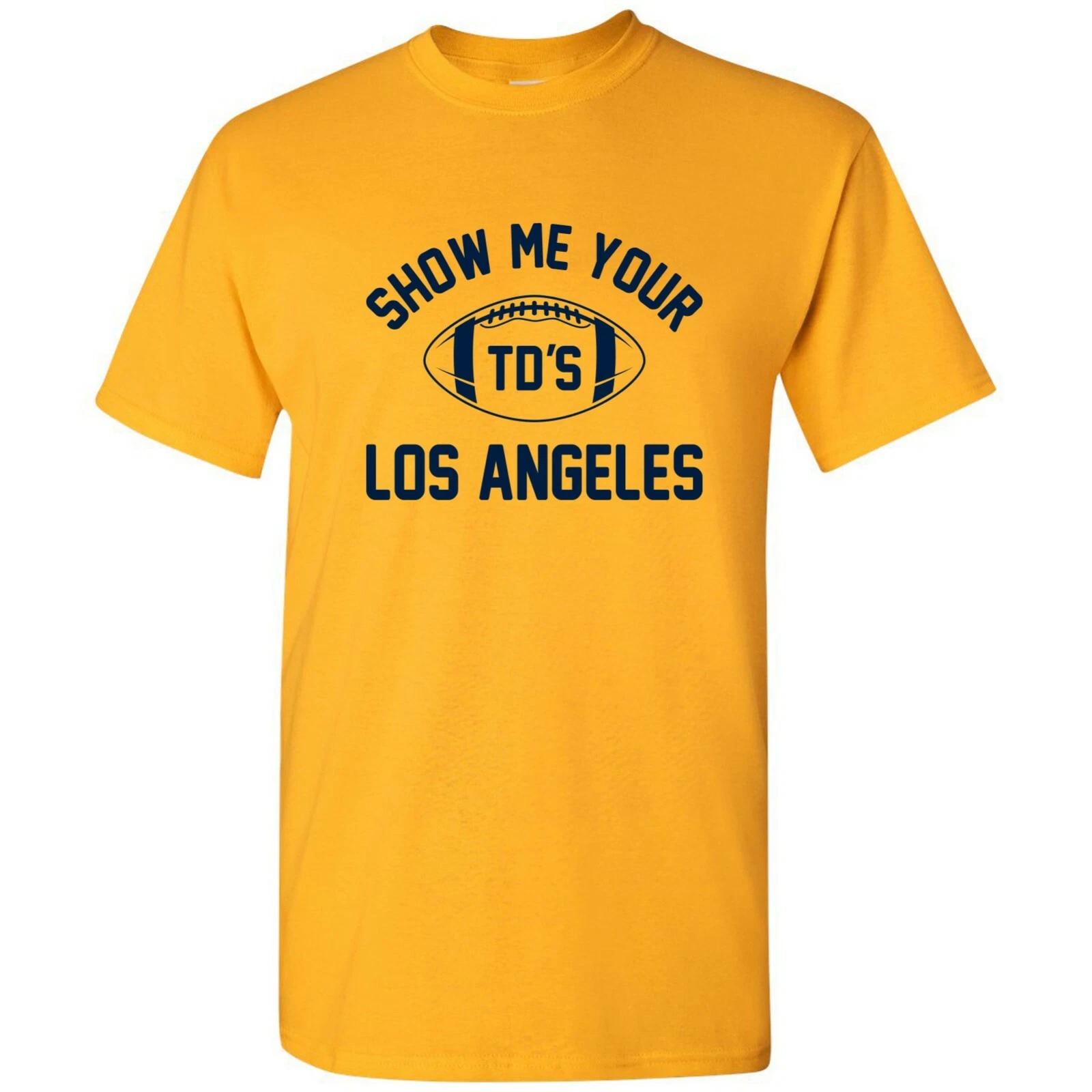 Los Angeles Show Me Your TDs Funny American Football Team T Shirt 2XL
Los Angeles Show Me Your TDs Funny American Football Team T Shirt 2XL