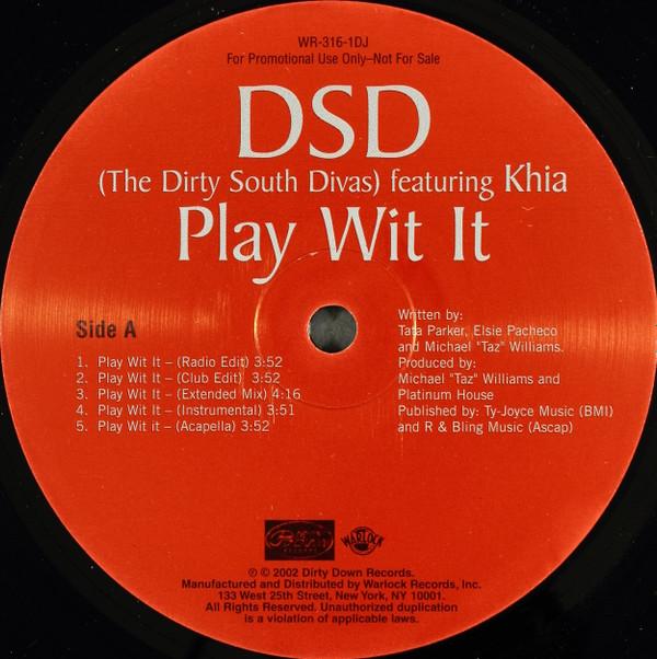12-дюймовая пластинка DIRTY SOUTH DIVAS, KHIA - Play Wit It WR3161DJ Warlock Records 2002 США Рэп и хип-хоп/R&B Б/У
12-дюймовая пластинка DIRTY SOUTH DIVAS, KHIA - Play Wit It WR3161DJ Warlock Records 2002 США Рэп и хип-хоп/R&B Б/У