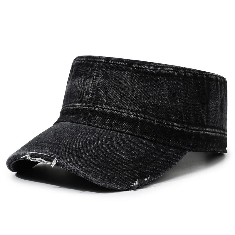 Denim Cap Men s Summer Sunscreen Hat Women s Retro Flat Hat чорний
Denim Cap Men s Summer Sunscreen Hat Women s Retro Flat Hat чорний