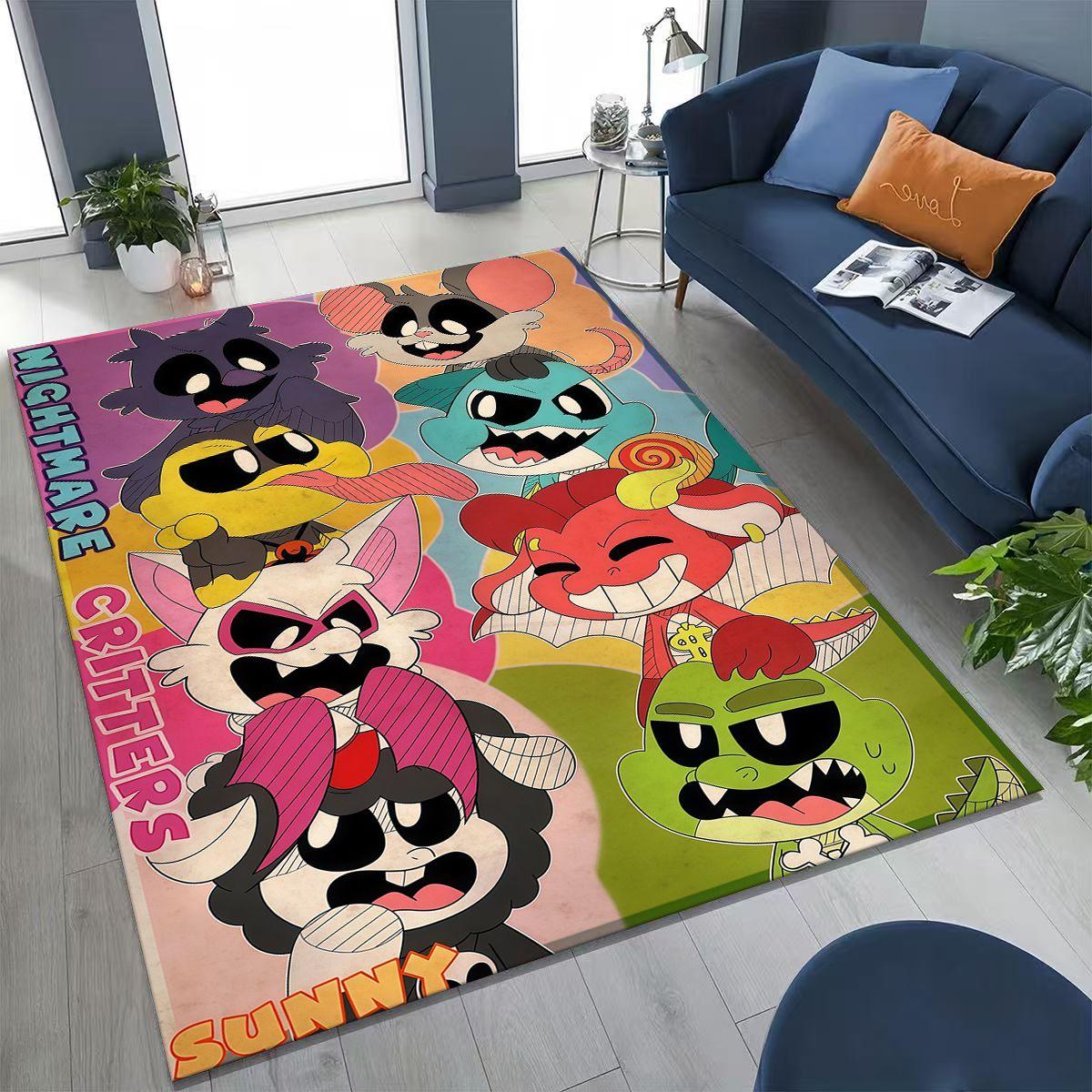 Мультяшний S-Усміхнений C-Істоти Craftycorn Catnap Килим для Спальні Вітальні Дивана Домашній Доріжка Декор,Великий Дитячий Нековзкий Килимок для Підлоги 60x90cm( 23x35in )
Мультяшний S-Усміхнений C-Істоти Craftycorn Catnap Килим для Спальні Вітальні Дивана Домашній Доріжка Декор,Великий Дитячий Нековзкий Килимок для Підлоги 60x90cm( 23x35in )
