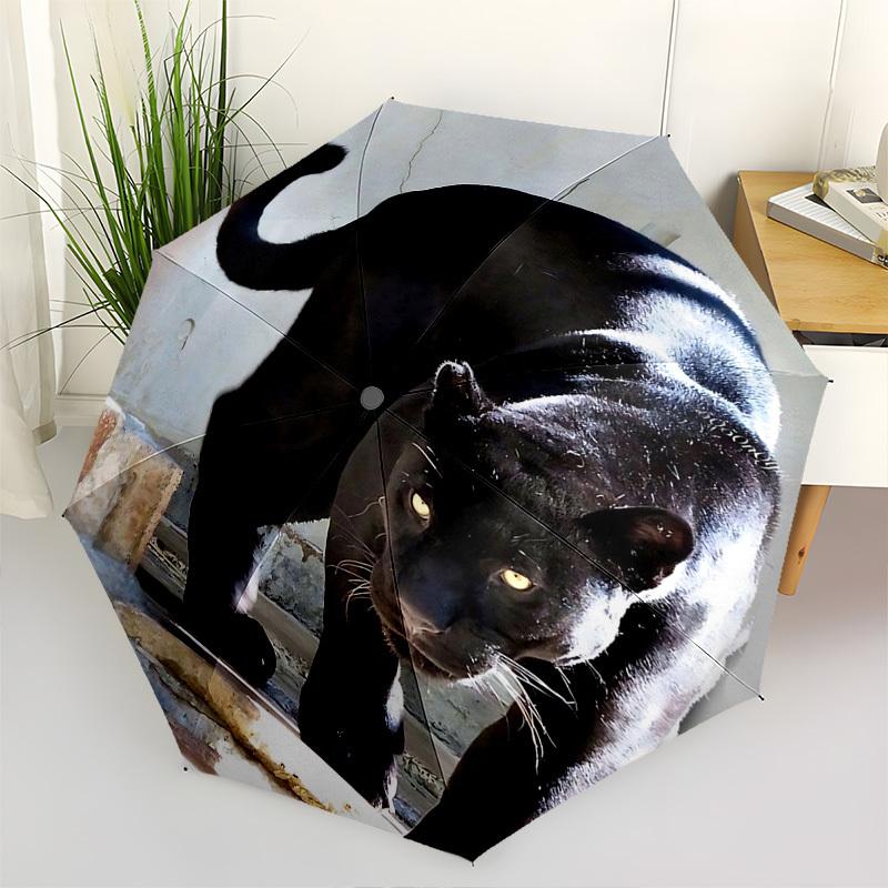 Black Panther Automatic Folding Umbrella Compact 8 rib Design, Unique Style, Suitable for Everyday Outdoor Use, Perfect Gift for Friends and
Black Panther Automatic Folding Umbrella Compact 8 rib Design, Unique Style, Suitable for Everyday Outdoor Use, Perfect Gift for Friends and