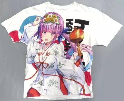 Cover Minato Aqua Full Graphic T-T-Shirt Miko Costume White XL Hololive 2023 S
Cover Minato Aqua Full Graphic T-T-Shirt Miko Costume White XL Hololive 2023 S