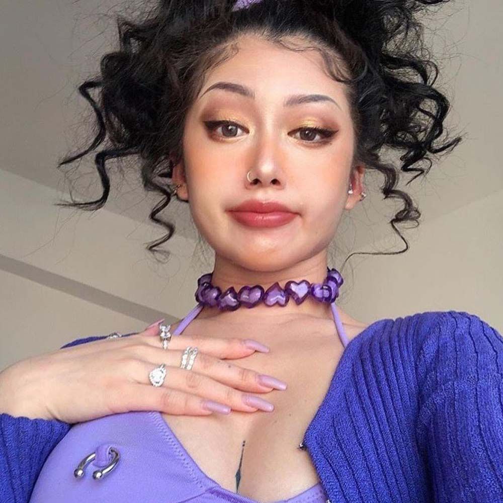 Acrylic Goth Girl Peach Heart Necklace Y2K Clavicle Chain Korean Style Choker Fashion Jewelry J
Acrylic Goth Girl Peach Heart Necklace Y2K Clavicle Chain Korean Style Choker Fashion Jewelry J
