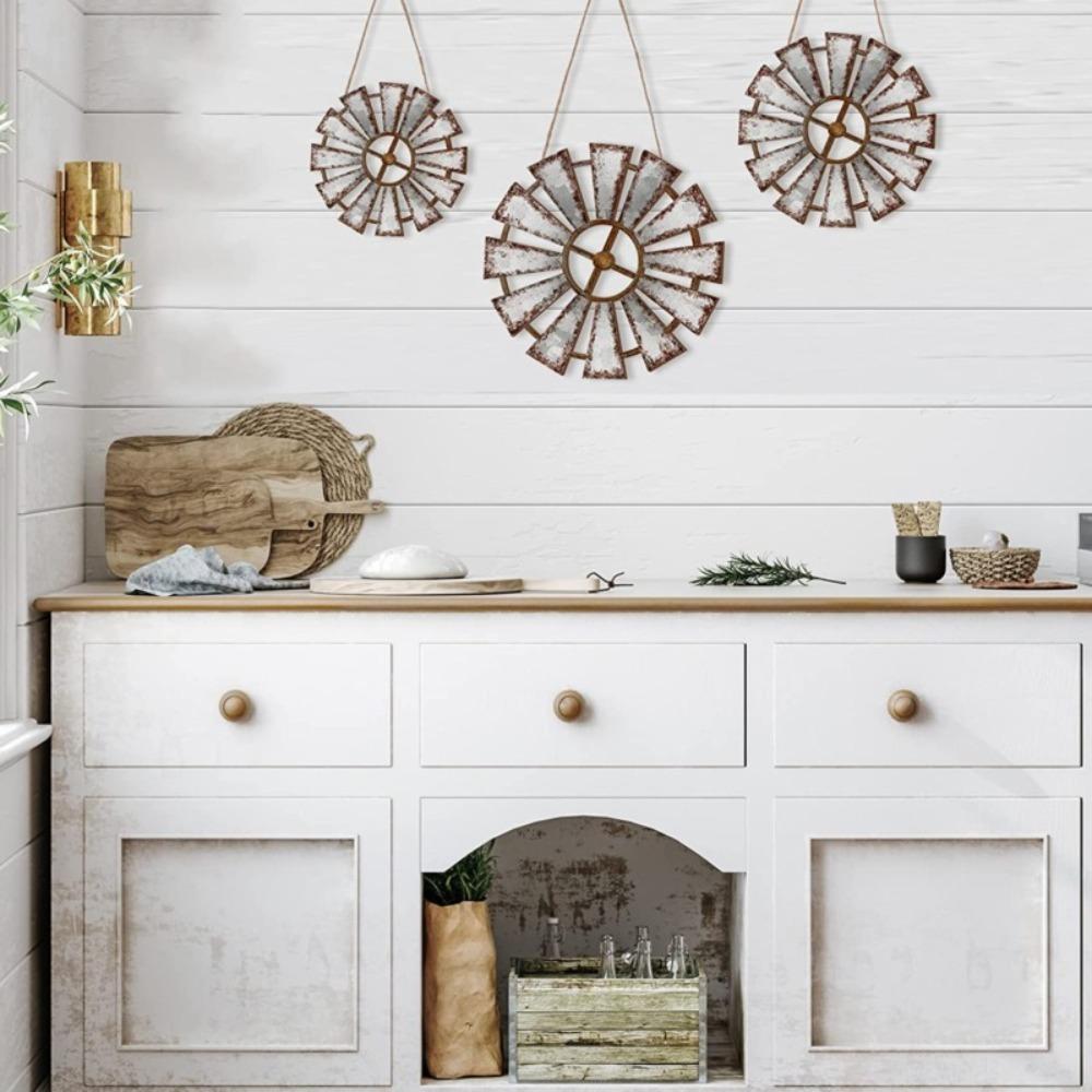 Country Theme Windmill Home Decor Vintage Rustic Wall Art Wood Windmill Wall Decor Farmhouse Porch 3pcs
Country Theme Windmill Home Decor Vintage Rustic Wall Art Wood Windmill Wall Decor Farmhouse Porch 3pcs