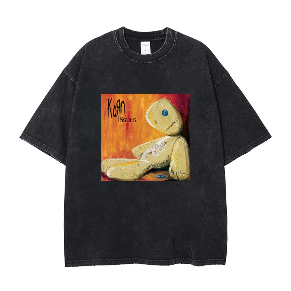 Streetwear Korn Tshirts Summer Vintage T-shirts KORN Rock Band T-shirt Y2k Washed Retro Tshirt Men Women Loose Cotton T Shirts 3XL
Streetwear Korn Tshirts Summer Vintage T-shirts KORN Rock Band T-shirt Y2k Washed Retro Tshirt Men Women Loose Cotton T Shirts 3XL