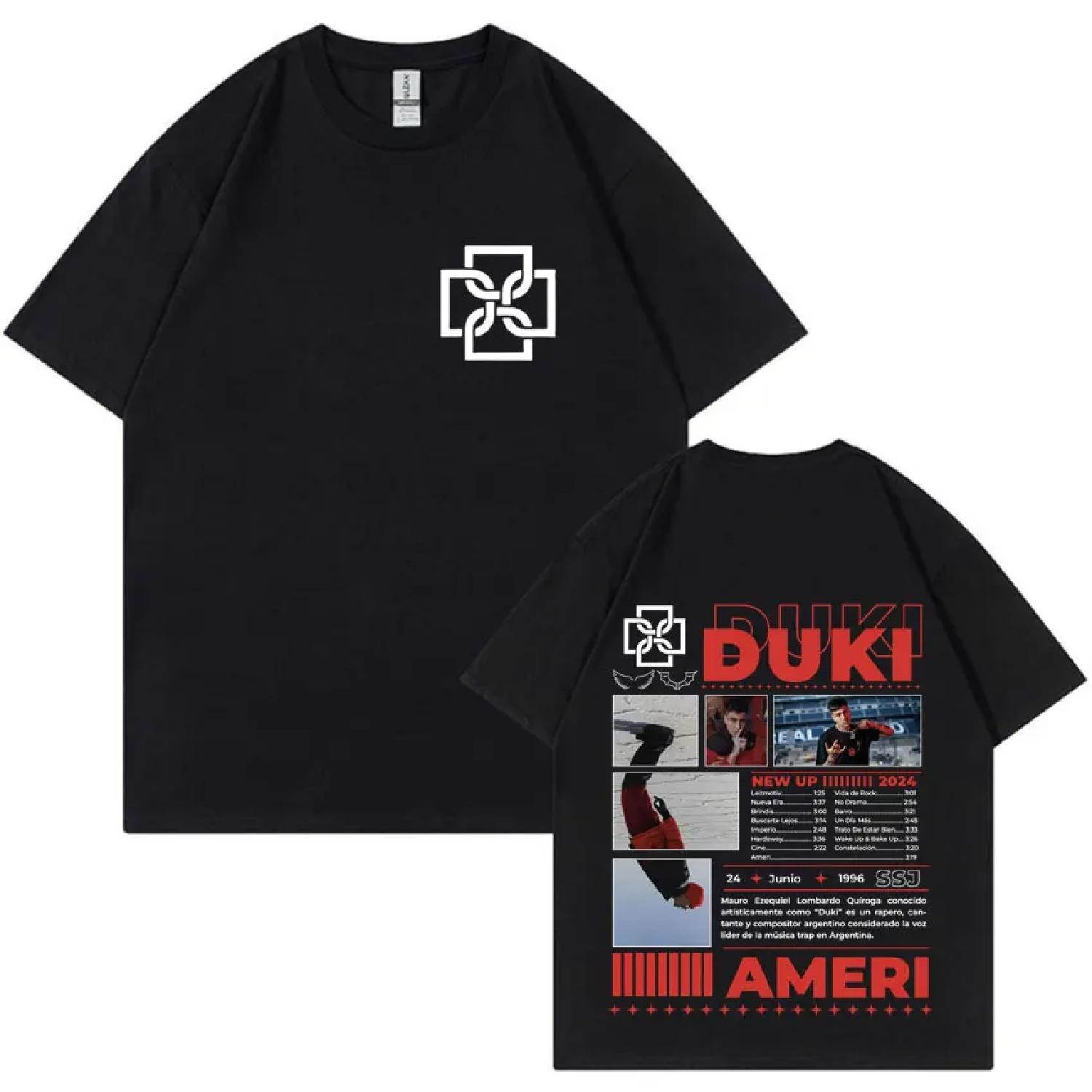 Duki Ameri Tour 2025 T-shirt Mens Women Clothes Harajuku Casual Gothic Oversized T-shirts Fashion Hip Hop Short Sleeve Tee Shirt XXXXXL
Duki Ameri Tour 2025 T-shirt Mens Women Clothes Harajuku Casual Gothic Oversized T-shirts Fashion Hip Hop Short Sleeve Tee Shirt XXXXXL