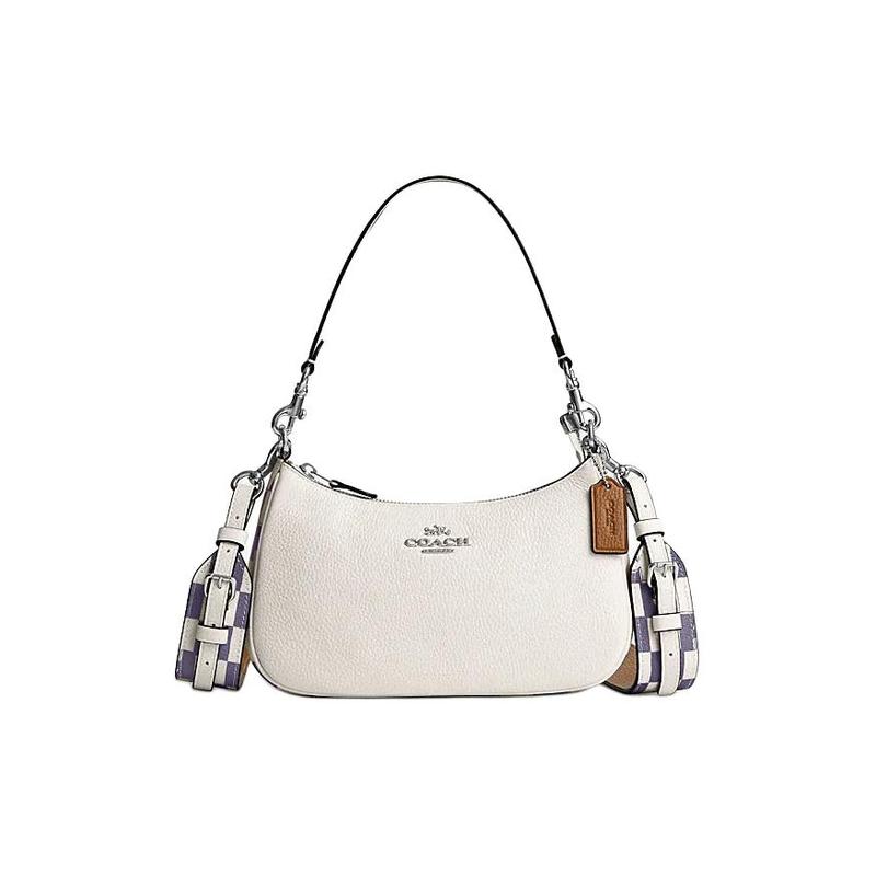 COACH shoulder bag Teri 24 checkerboard print calf leather with artificial leather hand-held crossbody medium size for women light violet and chalk білий
COACH shoulder bag Teri 24 checkerboard print calf leather with artificial leather hand-held crossbody medium size for women light violet and chalk білий