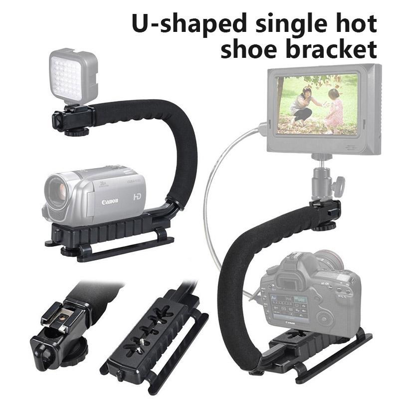 U-shaped Camera Stabilizer Universal Handheld DV C-frame Photography Gimbal Stabilizer for DSLR SLR DV Cameras Mobile Phone чёрный
U-shaped Camera Stabilizer Universal Handheld DV C-frame Photography Gimbal Stabilizer for DSLR SLR DV Cameras Mobile Phone чёрный