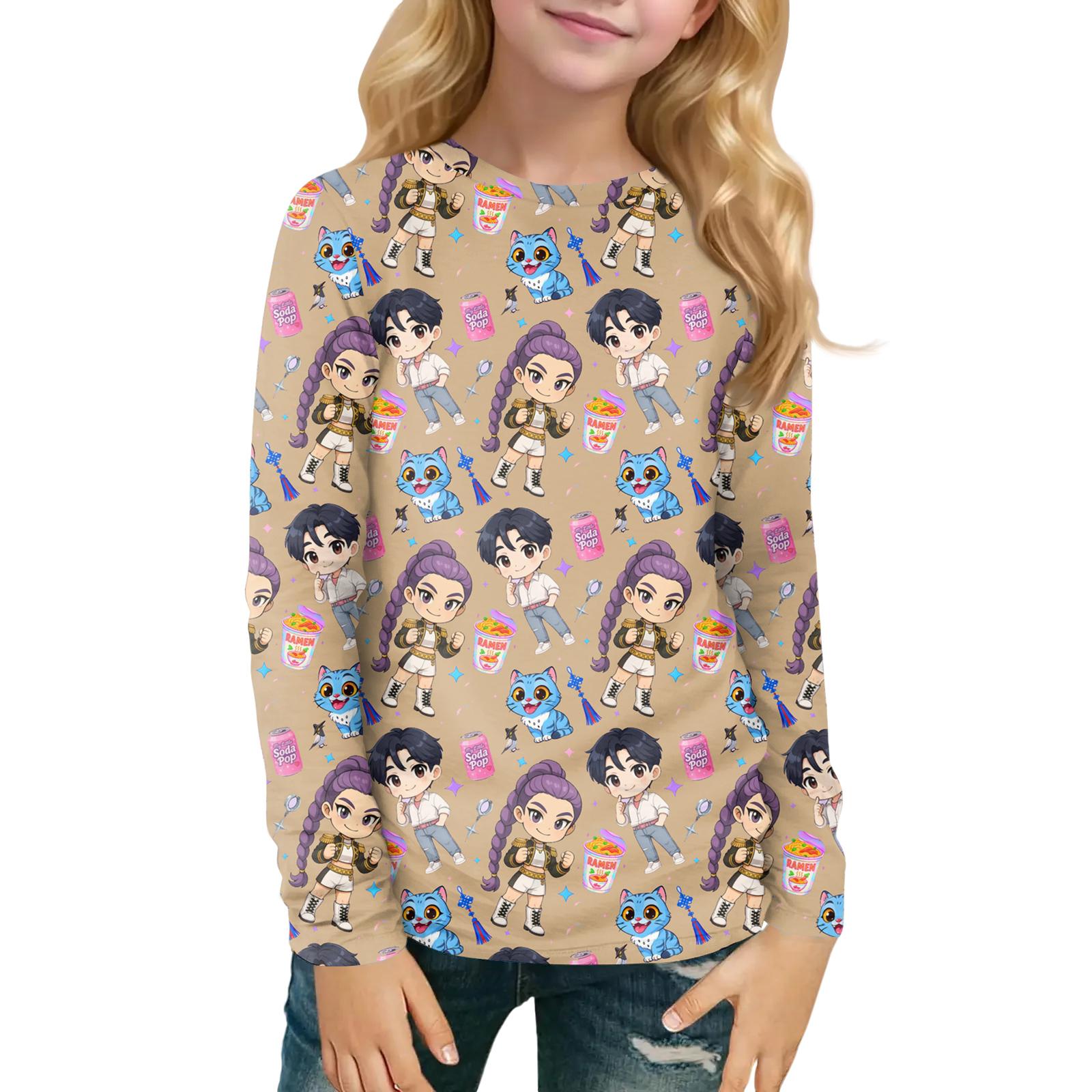 Детский топ с длинным рукавом и круглым вырезом с принтом ведьмы и цветочным принтом для повседневной носки 150
Детский топ с длинным рукавом и круглым вырезом с принтом ведьмы и цветочным принтом для повседневной носки 150