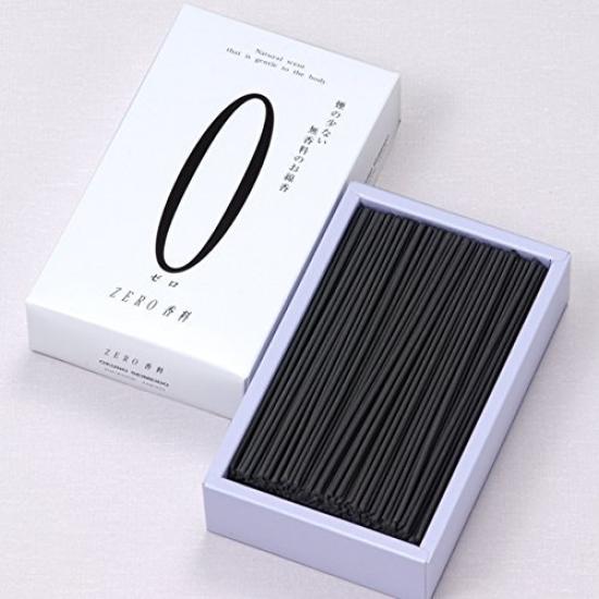 Unscented incense with little smoke ZERO Zero fragrance white large packs rose/60 
Unscented incense with little smoke ZERO Zero fragrance white large packs rose/60