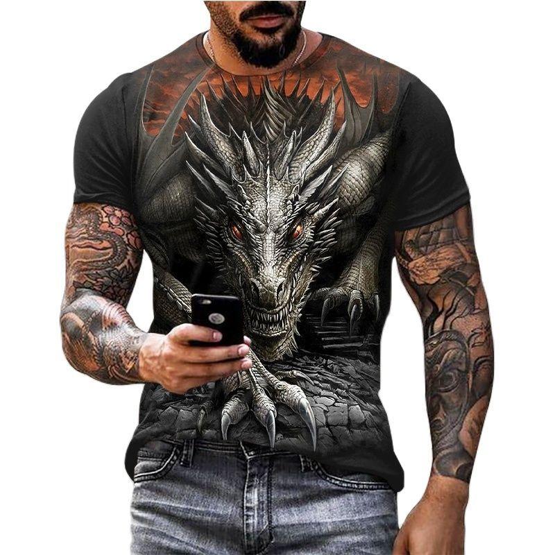 Dragon 3D-печатная футболка Мужчины Женщины Мода Уличная одежда O-Neck Короткий рукав Хип-хоп футболка Oversize Tees Tops Harajuku Одежда
Dragon 3D-печатная футболка Мужчины Женщины Мода Уличная одежда O-Neck Короткий рукав Хип-хоп футболка Oversize Tees Tops Harajuku Одежда