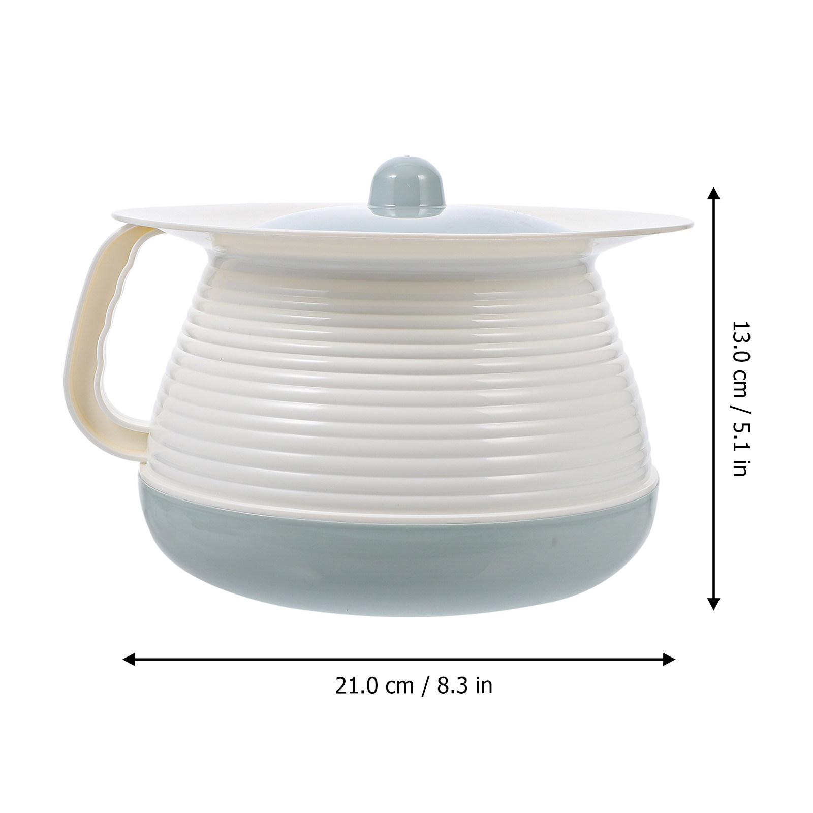 1Pcs Reinforced Plastic Chamber Pot with Cover Leak Proof Handle Urinal Bucket Home Use Spittoon for Old People синий
1Pcs Reinforced Plastic Chamber Pot with Cover Leak Proof Handle Urinal Bucket Home Use Spittoon for Old People синий