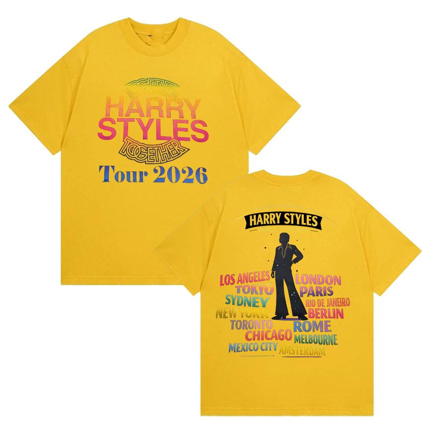 Harry Styles Together World Tour 2026 Merch Tshirt UNISEXs Women Vintage Fashion Cotton Oversized Y2K Shirt Summer Clothing Tops S
Harry Styles Together World Tour 2026 Merch Tshirt UNISEXs Women Vintage Fashion Cotton Oversized Y2K Shirt Summer Clothing Tops S