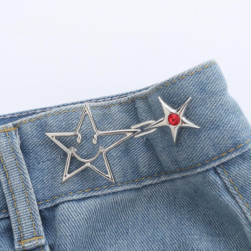 1PC Waist Magic Weapon Reduce Waist Metal Buttons Adjustable Star Nail-Free Jeans Buttons For Jeans
1PC Waist Magic Weapon Reduce Waist Metal Buttons Adjustable Star Nail-Free Jeans Buttons For Jeans