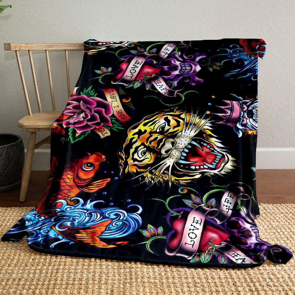 Tiger Rose Koi Fish Tattoo Style Blanket bedroom Blanket for Livingroom Couch lunch break Soft Cozy throw for Friend s festival Gift 80cm x 120cm
Tiger Rose Koi Fish Tattoo Style Blanket bedroom Blanket for Livingroom Couch lunch break Soft Cozy throw for Friend s festival Gift 80cm x 120cm